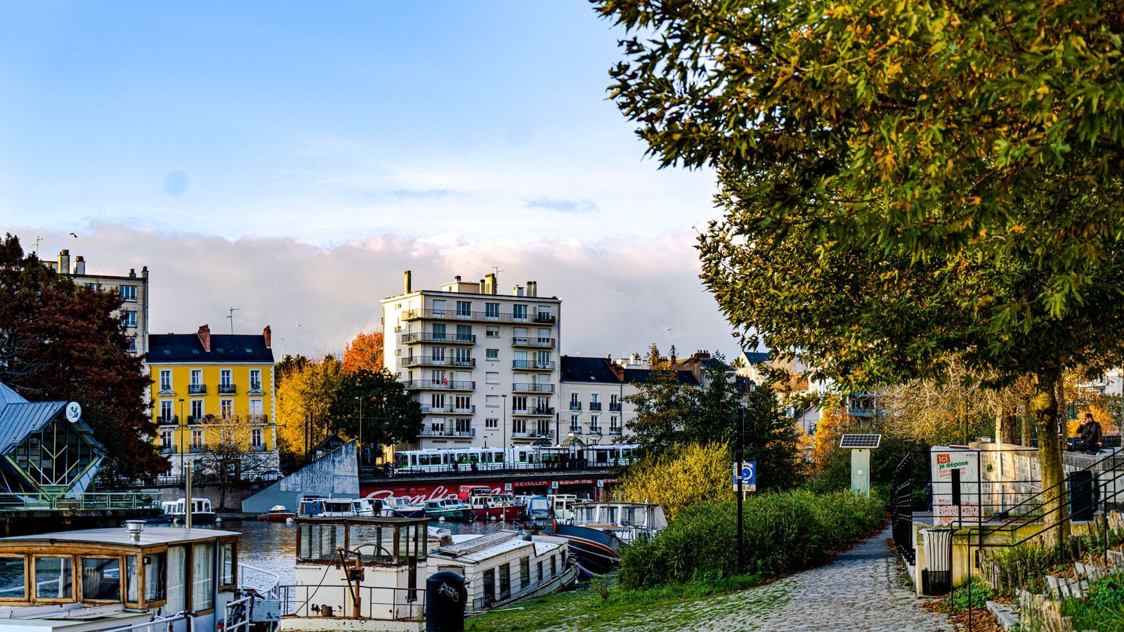 Les bords de Loire près de Nantes