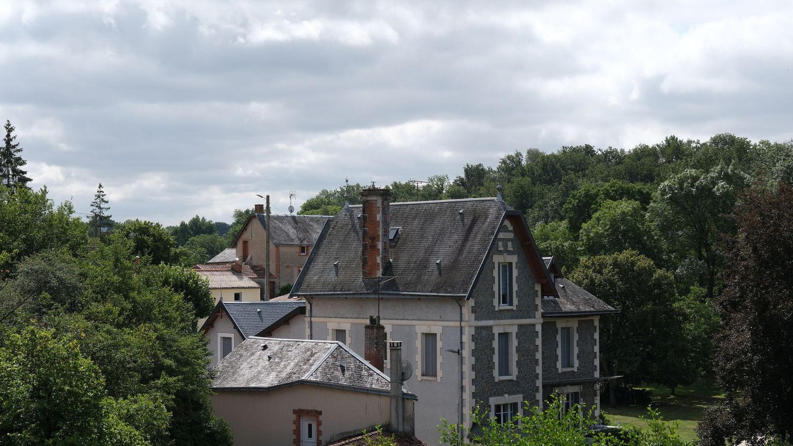 Un village de l'Ouest de la France